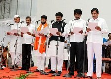 Inducted into the cabinet and made Minister for Higher Education